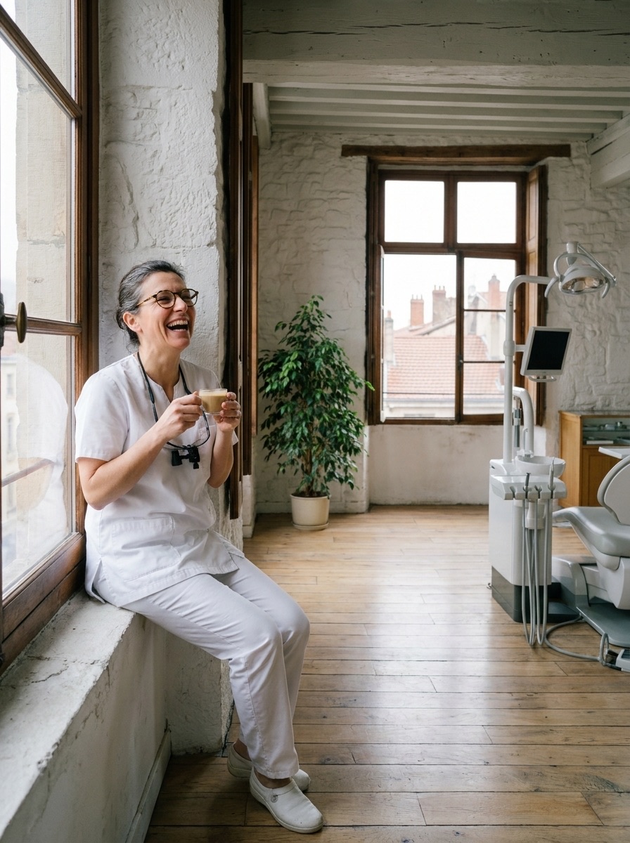 Dr Claire Vidal, chirurgien-dentiste.